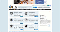Desktop Screenshot of freepatentsonline.com