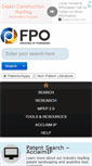 Mobile Screenshot of freepatentsonline.com